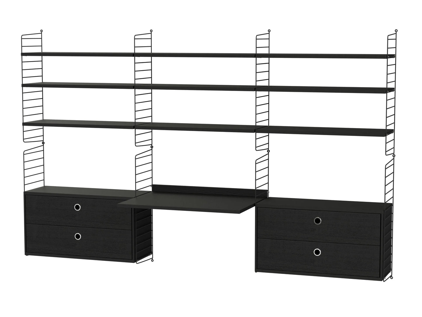 Workspace F Black/Black stained ash - image 3