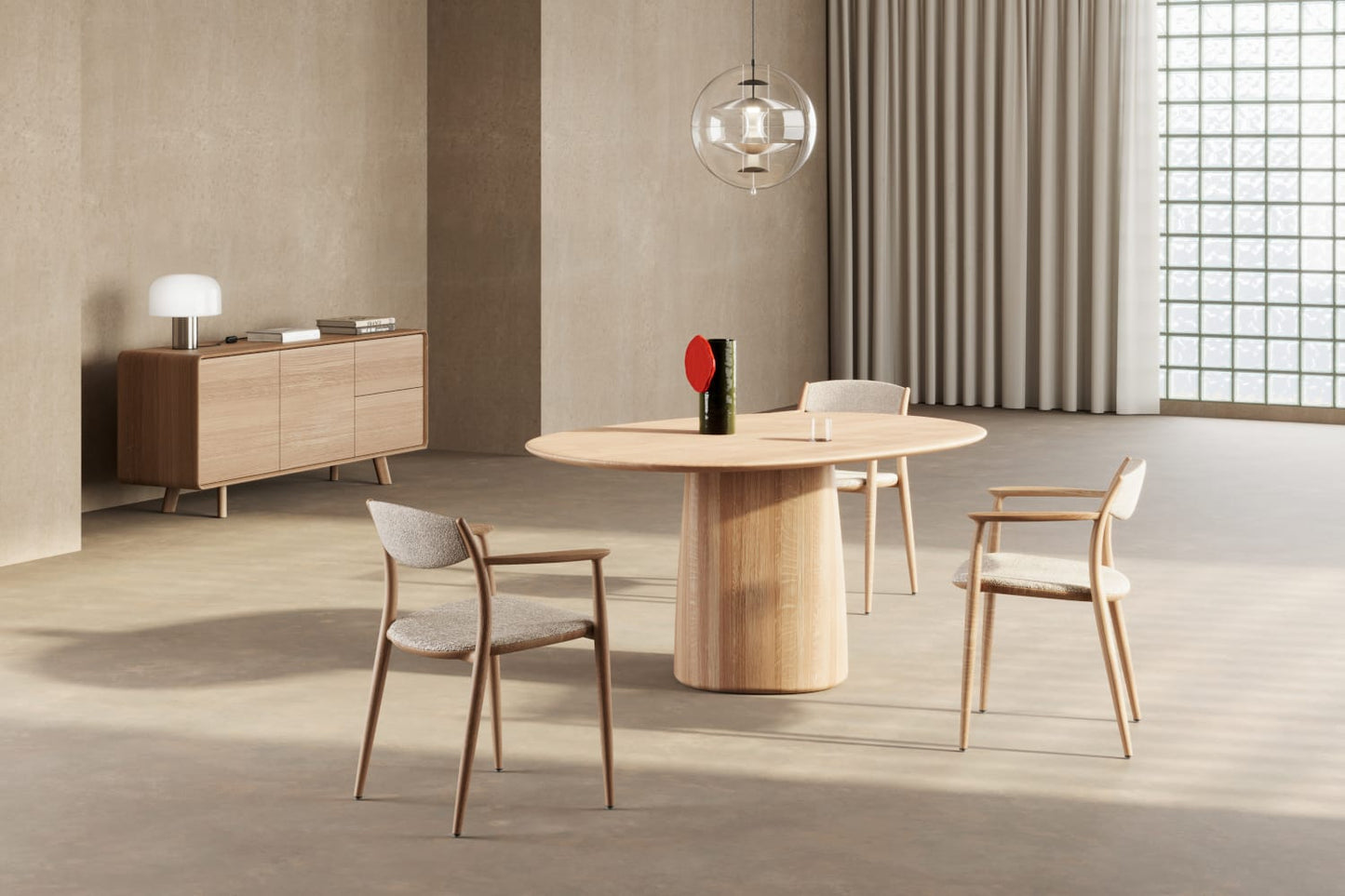 Column oval table - image 6