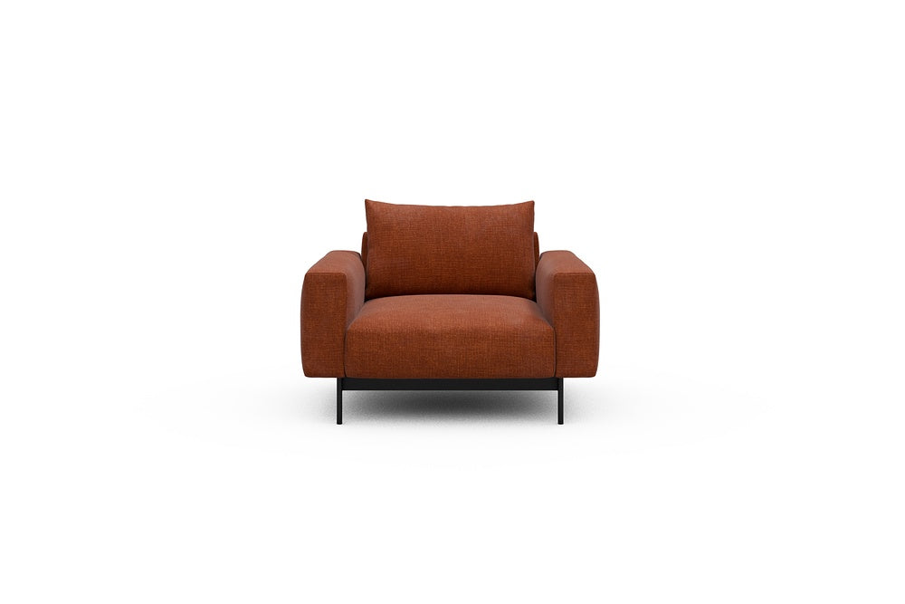 Arthon Modular Sofa - A1 - 110 x 100 cm - 1 Seater - 412 Esina Rust Orange