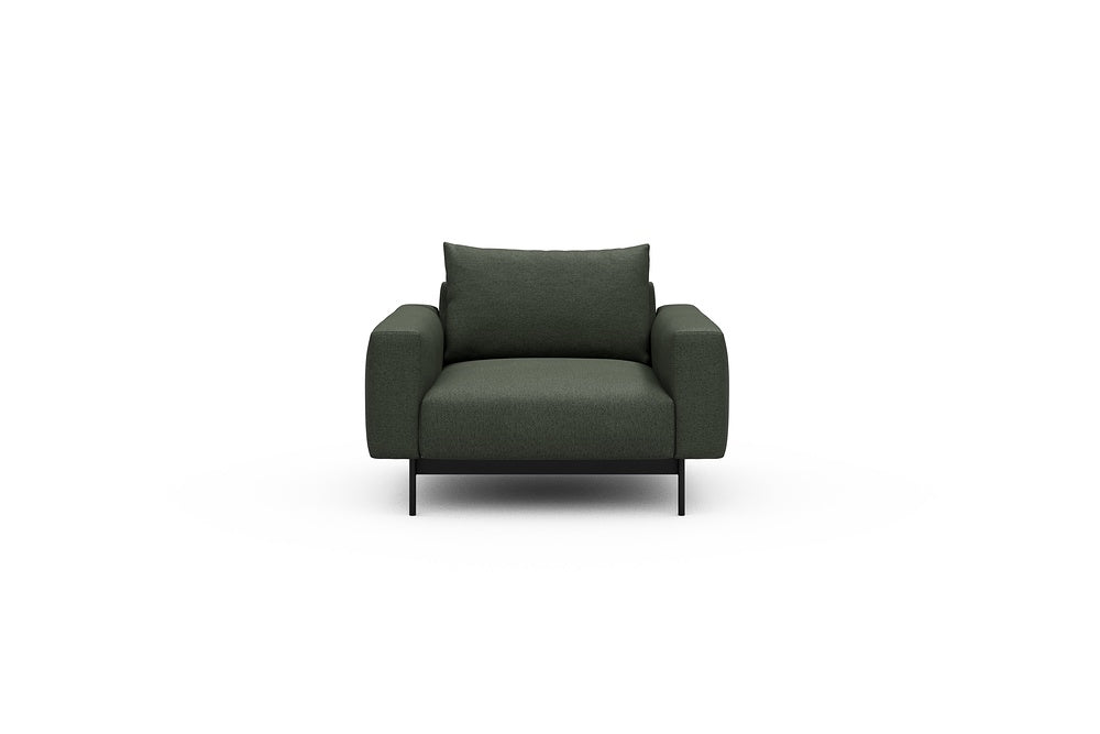 Arthon Modular Sofa - A1 - 110 x 100 cm - 1 Seater - 488 Denari Forest Green