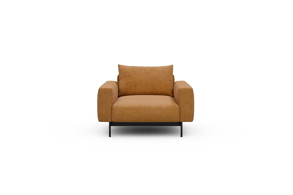 Arthon Modular Sofa - A1 - 110 x 100 cm - 1 Seater - 497 Casone Warm Yellow