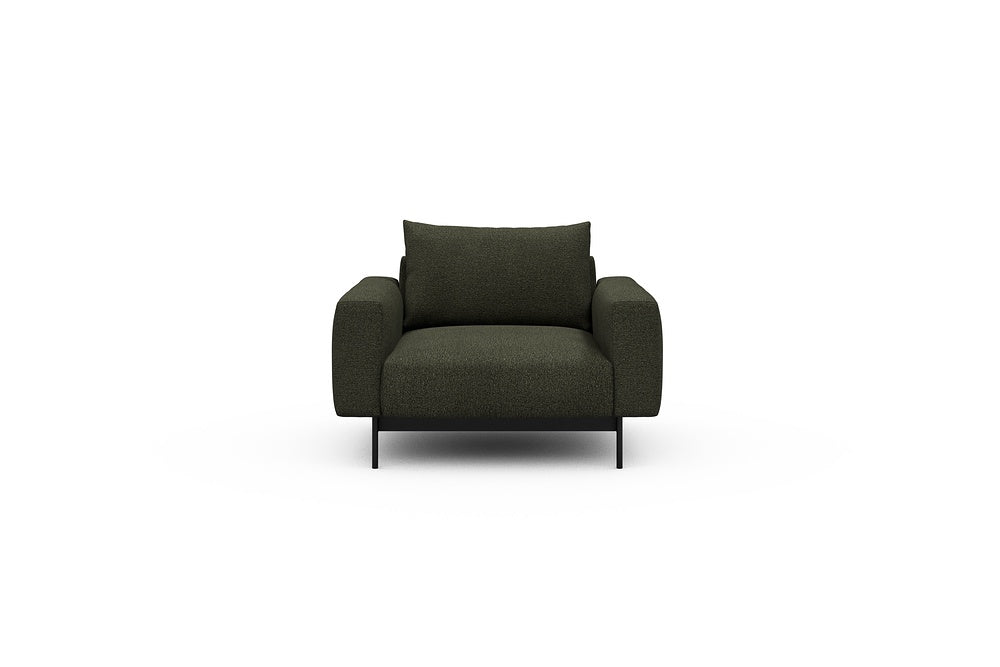 Arthon Modular Sofa - A1 - 110 x 100 cm - 1 Seater - 535 Bouclé Forest Green