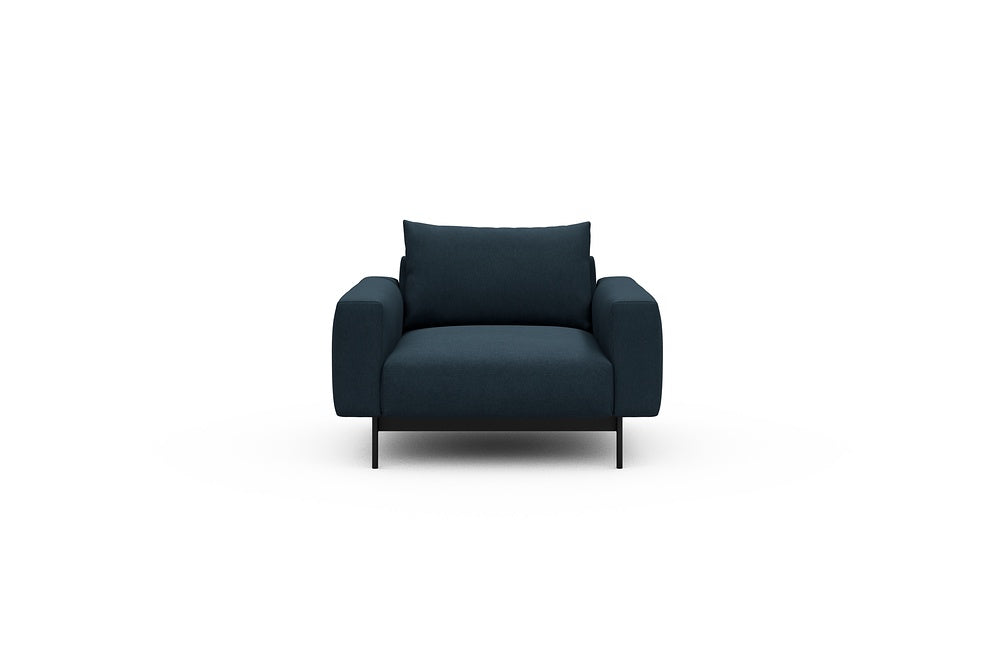 Arthon Modular Sofa - A1 - 110 x 100 cm - 1 Seater - 580 Argus Navy Blue