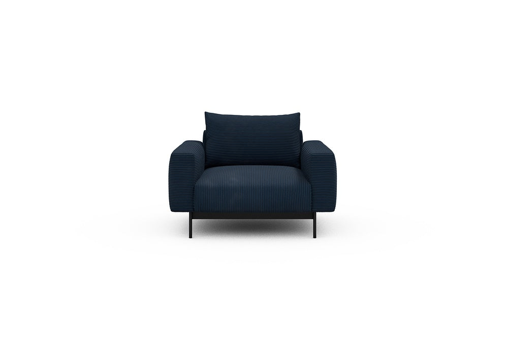 Arthon Modular Sofa - A1 - 110 x 100 cm - 1 Seater - 591 Corduroy Midnight-Blue