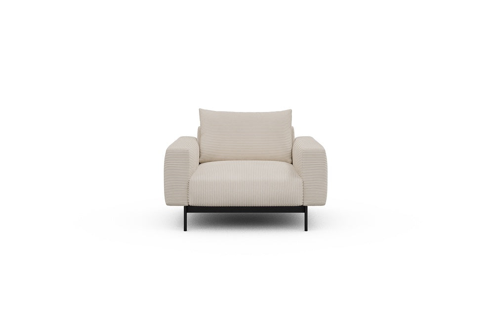 Arthon Modular Sofa - A1 - 110 x 100 cm - 1 Seater - 594 Corduroy Ivory