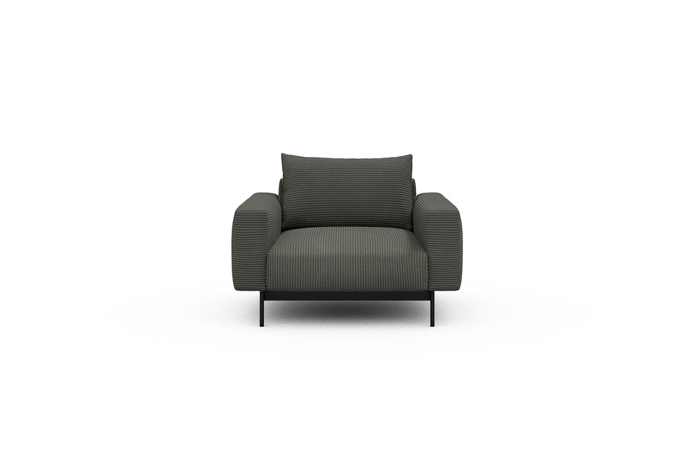 Arthon Modular Sofa - A1 - 110 x 100 cm - 1 Seater - 598 Corduroy Sage