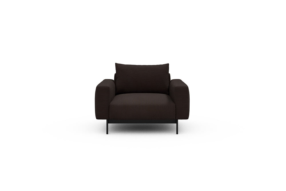 Arthon Modular Sofa - A1 - 110 x 100 cm - 1 Seater - 600 Corduroy Cocoa