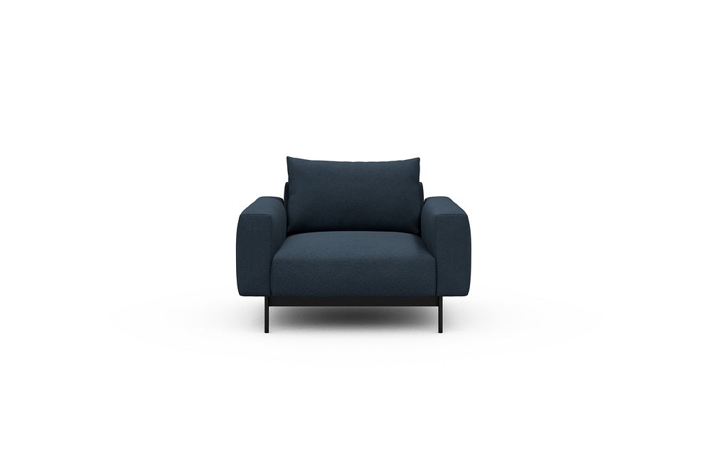 Arthon Modular Sofa - A1 - 110 x 100 cm - 1 Seater - 768 Cura Oxford Blue