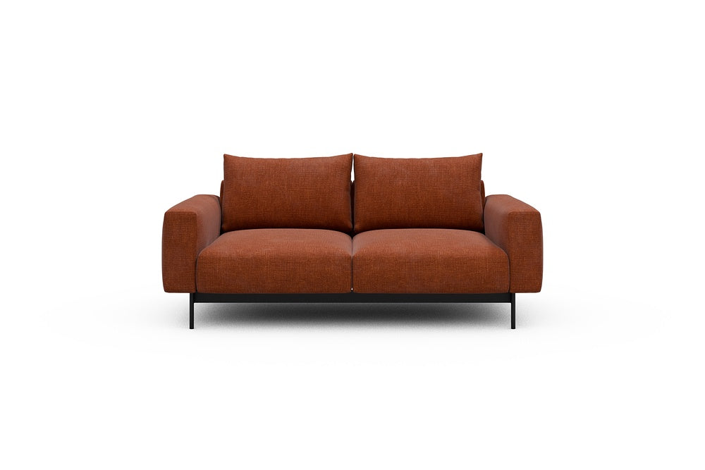 Arthon Modular Sofa - A2 - 185 x 100 cm - 2 Seater - 412 Esina Rust Orange