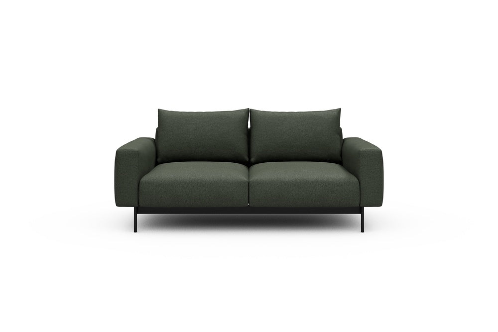 Arthon Modular Sofa - A2 - 185 x 100 cm - 2 Seater - 488 Denari Forest Green