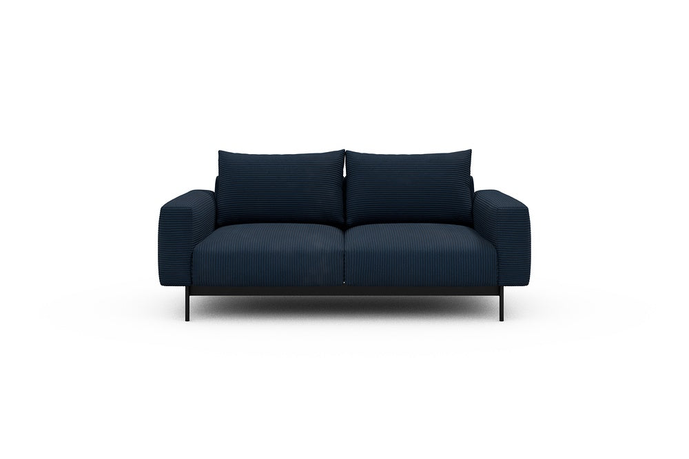 Arthon Modular Sofa - A2 - 185 x 100 cm - 2 Seater - 591 Corduroy Midnight-Blue