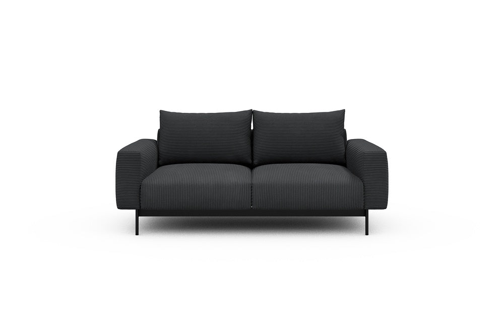 Arthon Modular Sofa - A2 - 185 x 100 cm - 2 Seater - 593 Corduroy Graphite