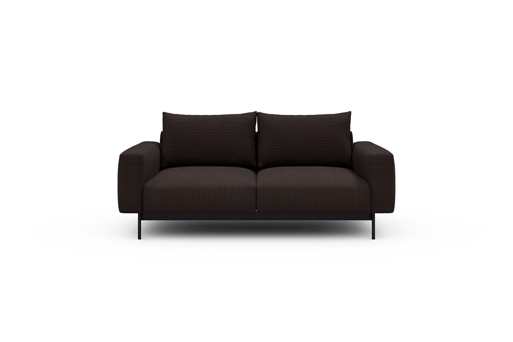Arthon Modular Sofa - A2 - 185 x 100 cm - 2 Seater - 600 Corduroy Cocoa