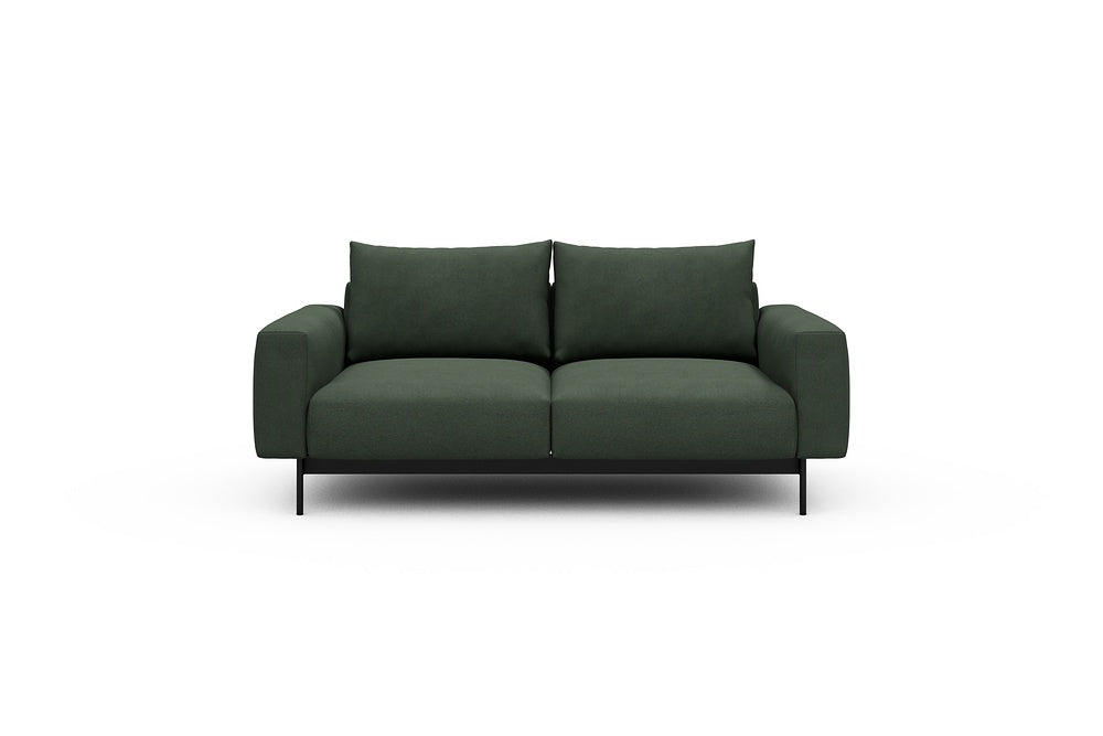 Arthon Modular Sofa - A2 - 185 x 100 cm - 2 Seater - 769 Cura Saga Green