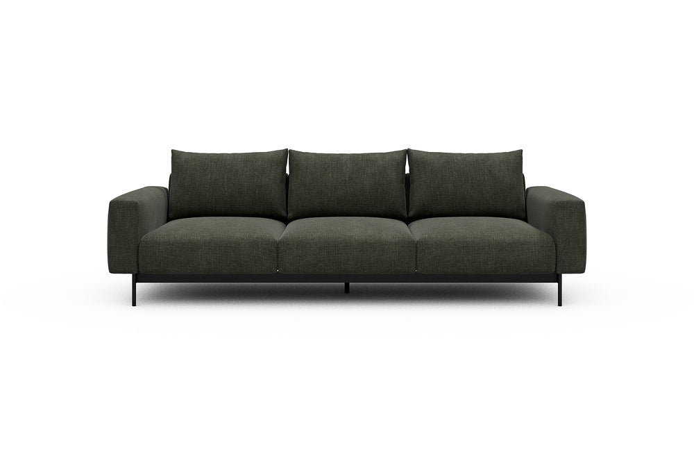 Arthon Modular Sofa - A3 - 260 x 100 cm - 3 Seater - 413 Esina Olive Green
