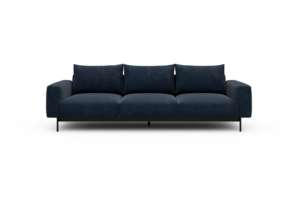 Arthon Modular Sofa - A3 - 260 x 100 cm - 3 Seater - 414 Esina Indigo Blue