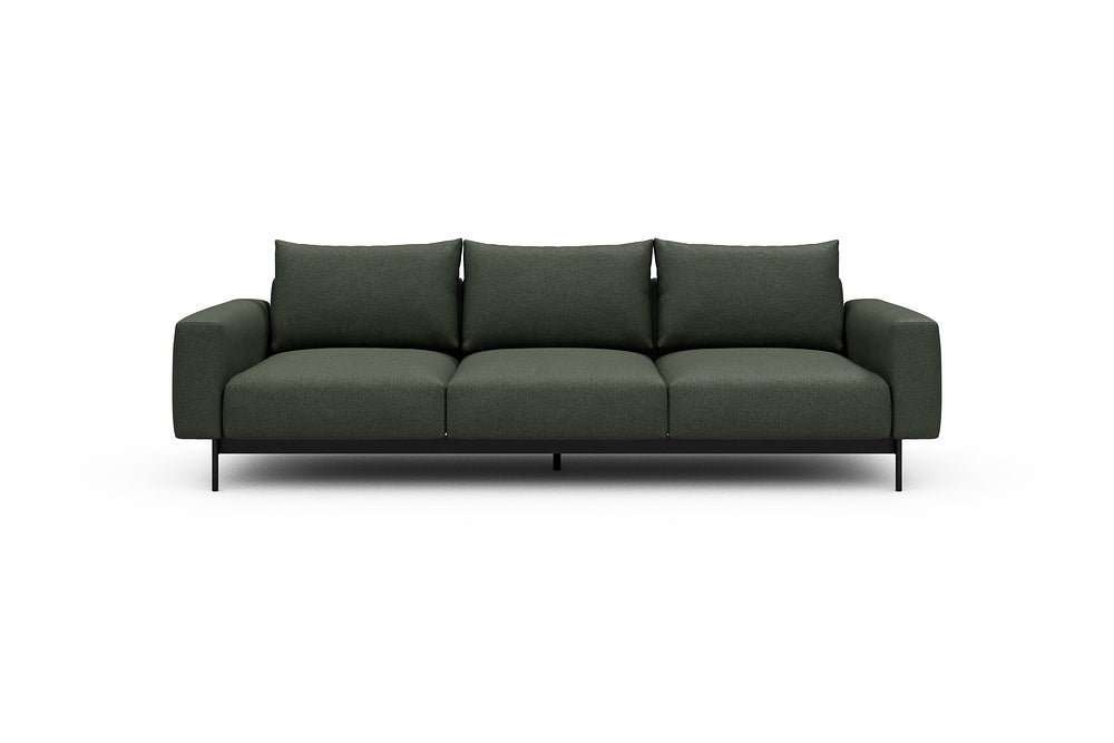 Arthon Modular Sofa - A3 - 260 x 100 cm - 3 Seater - 488 Denari Forest Green