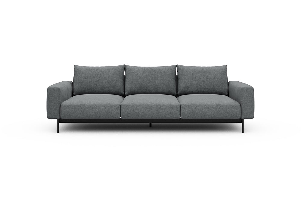 Arthon Modular Sofa - A3 - 260 x 100 cm - 3 Seater - 495 Casone Gravel Grey