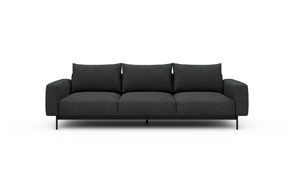 Arthon Modular Sofa - A3 - 260 x 100 cm - 3 Seater - 529 Bouclé Charcoal