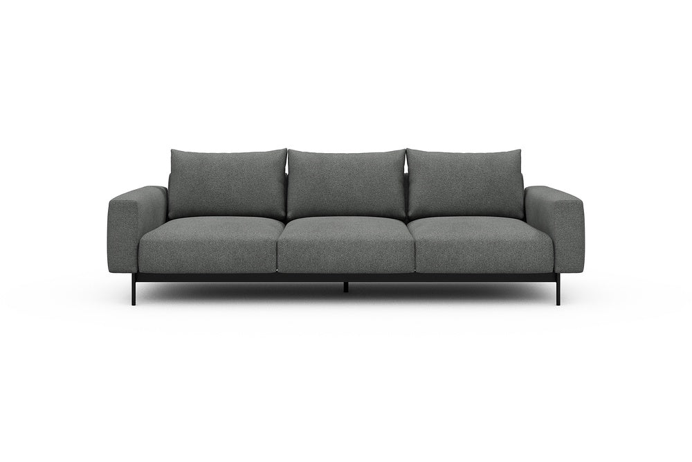 Arthon Modular Sofa - A3 - 260 x 100 cm - 3 Seater - 533 Bouclé Ash Grey