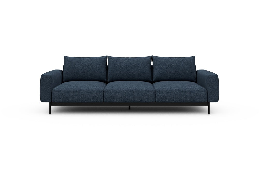 Arthon Modular Sofa - A3 - 260 x 100 cm - 3 Seater - 537 Bouclé Blue
