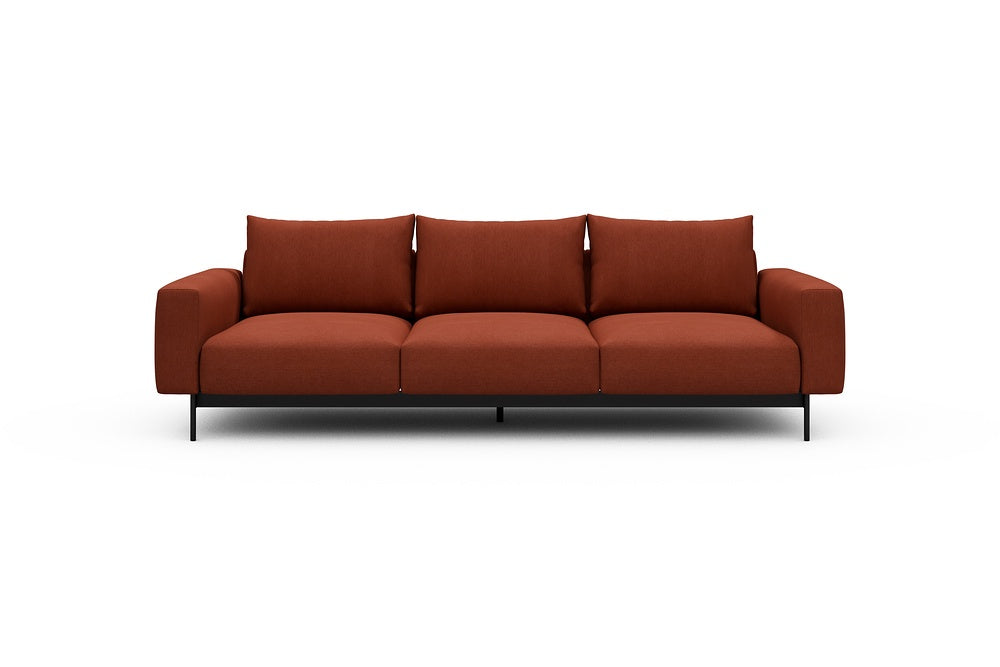 Arthon Modular Sofa - A3 - 260 x 100 cm - 3 Seater - 581 Argus Rust