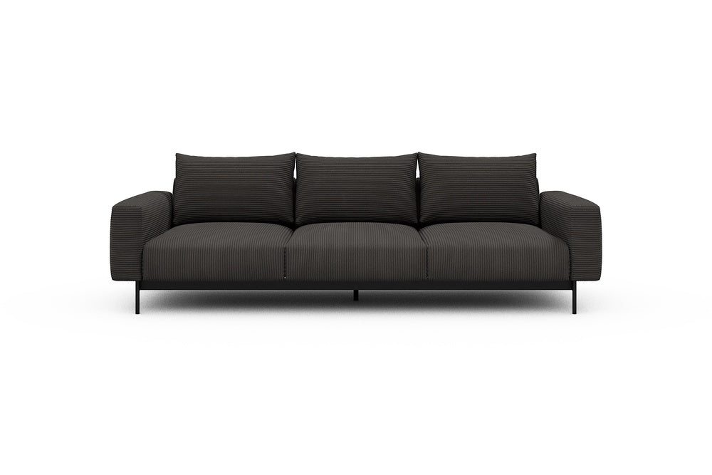 Arthon Modular Sofa - A3 - 260 x 100 cm - 3 Seater - 597 Corduroy Charcoal