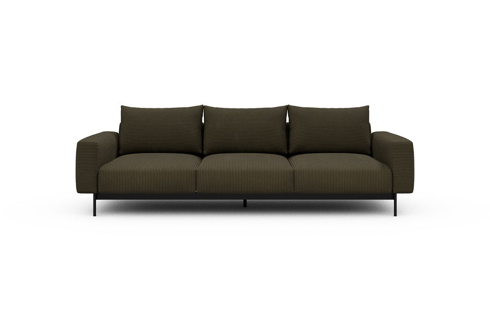 Arthon Modular Sofa - A3 - 260 x 100 cm - 3 Seater - 599 Corduroy Olive