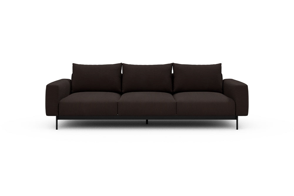 Arthon Modular Sofa - A3 - 260 x 100 cm - 3 Seater - 600 Corduroy Cocoa