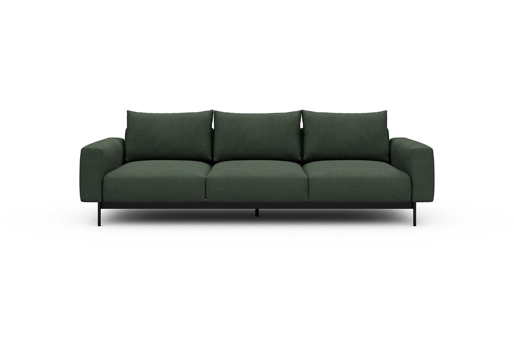 Arthon Modular Sofa - A3 - 260 x 100 cm - 3 Seater - 769 Cura Saga Green