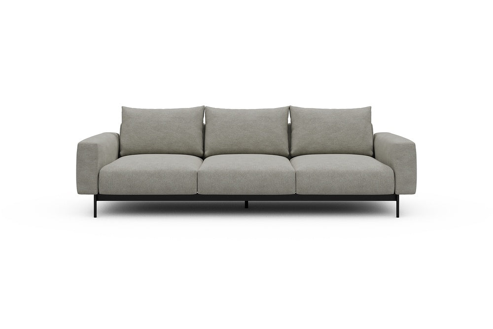 Arthon Modular Sofa - A3 - 260 x 100 cm - 3 Seater - 773 Carreno Moon Stone White