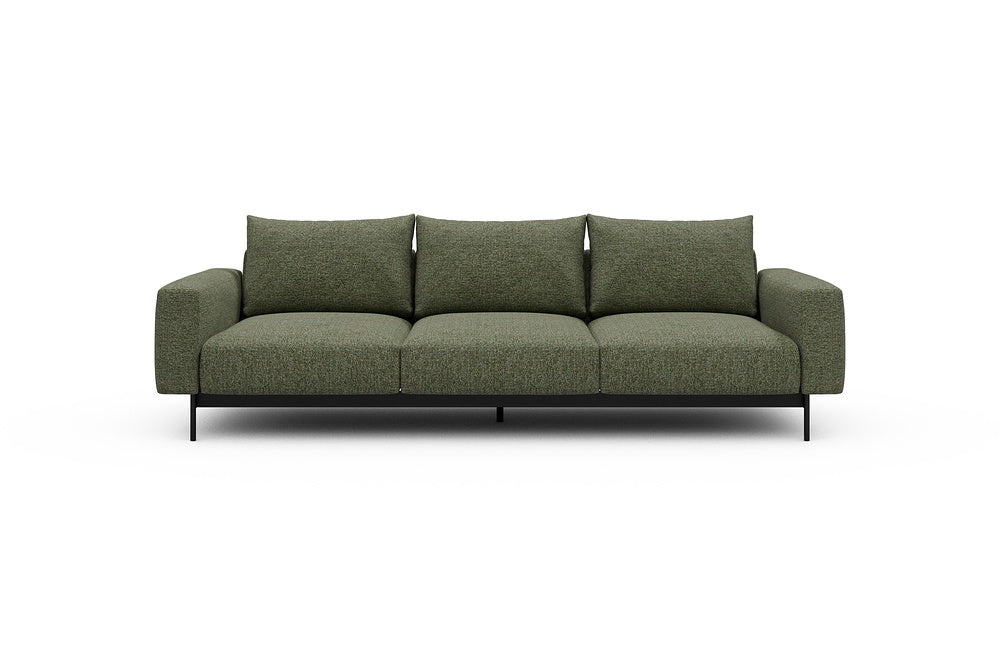 Arthon Modular Sofa - A3 - 260 x 100 cm - 3 Seater - 775 Carreno Vivid Green