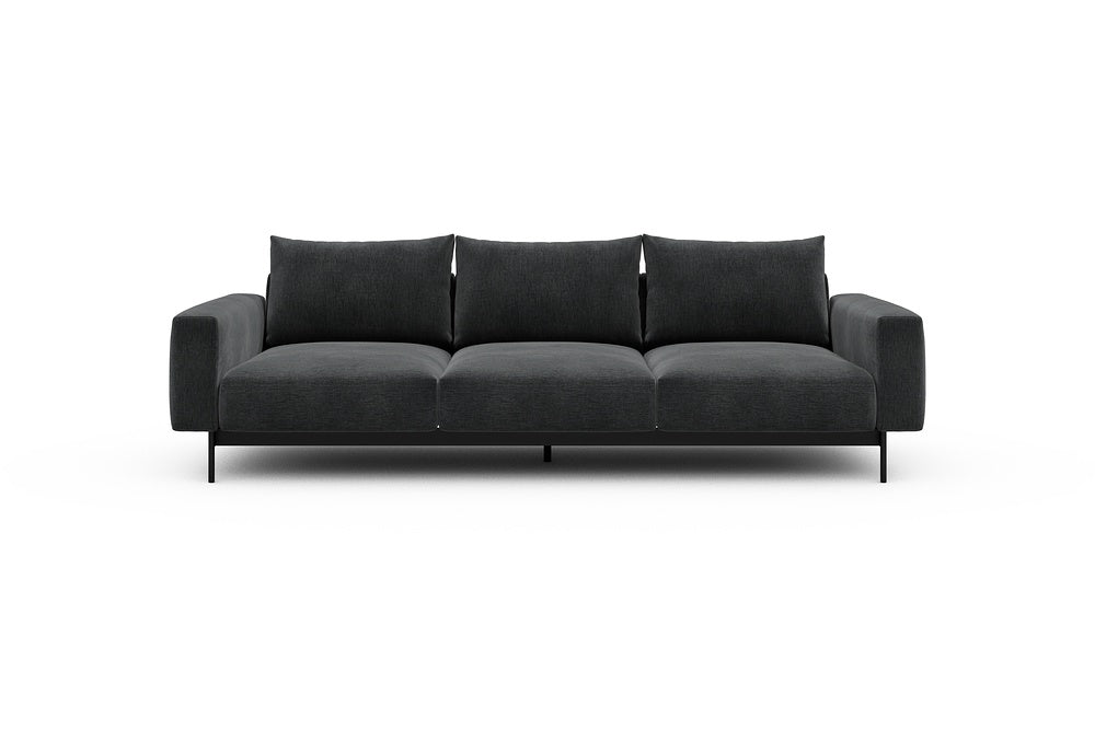 Arthon Modular Sofa - A3 - 260 x 100 cm - 3 Seater - 811 Smooth Deep Warm Grey