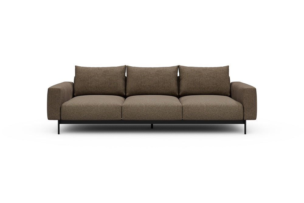 Arthon Modular Sofa - A3 - 260 x 100 cm - 3 Seater - 817 Aivi Khaki Brown