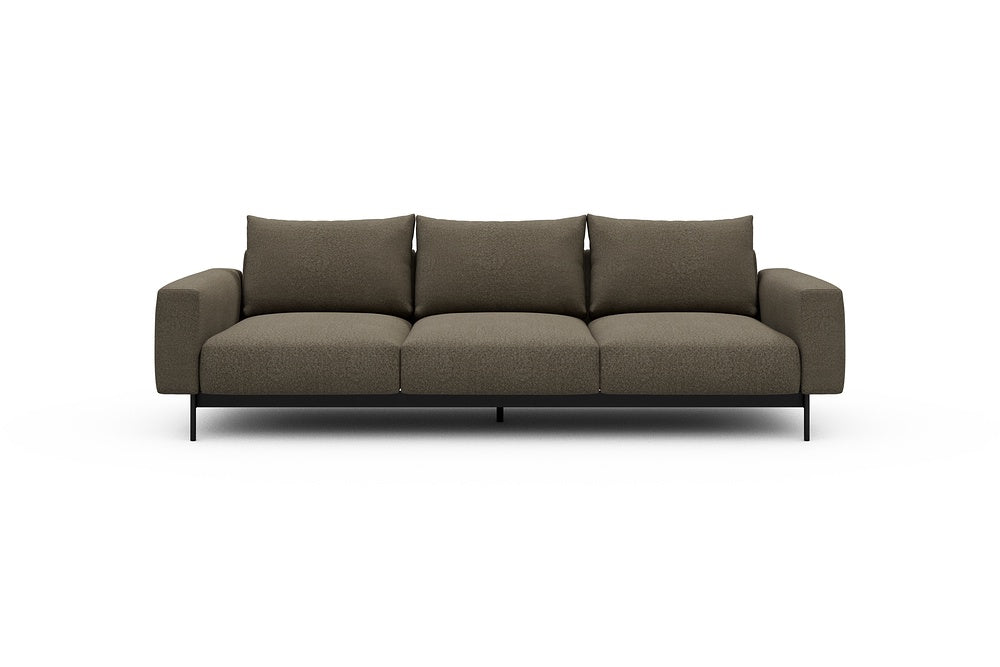 Arthon Modular Sofa - A3 - 260 x 100 cm - 3 Seater - 850 Mahoga Caramel Grey