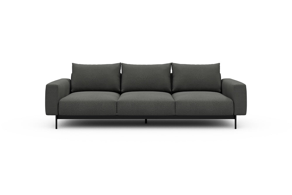 Arthon Modular Sofa - A3 - 260 x 100 cm - 3 Seater - 852 Mahoga Seal Grey