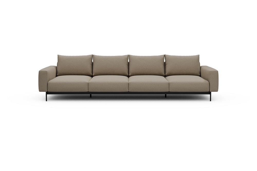 Arthon Modular Sofa - A4 - 335 x 100 cm - 4 Seater - 445 Satya Natural Biege