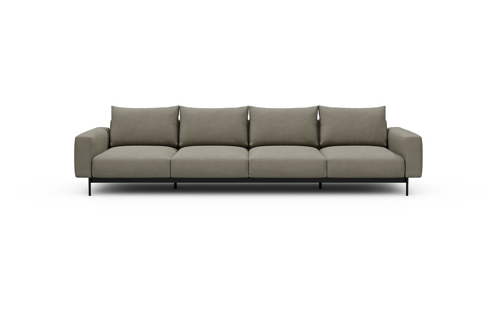 Arthon Modular Sofa - A4 - 335 x 100 cm - 4 Seater - 765 Cura Oat