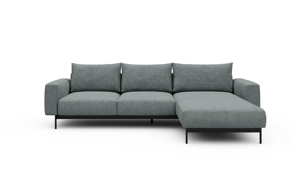 Arthon Modular Sofa - B2 - 275 x 185 cm - 2 Seater + Chaise - 499 Casone Light mixed Green