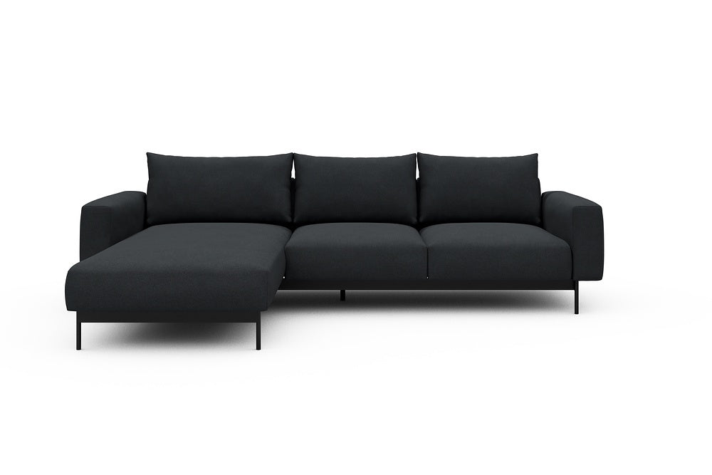 Arthon Modular Sofa - B2M - 275 x 185 cm - Chaise + 2 Seater - 766 Cura Anthracite