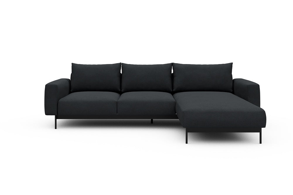 Arthon Modular Sofa - B2 - 275 x 185 cm - 2 Seater + Chaise - 766 Cura Anthracite