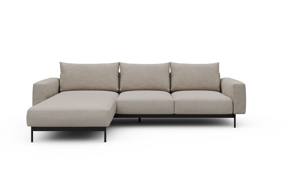 Arthon Modular Sofa - B2M - 275 x 185 cm - Chaise + 2 Seater - 816 Aivi Lace Beige