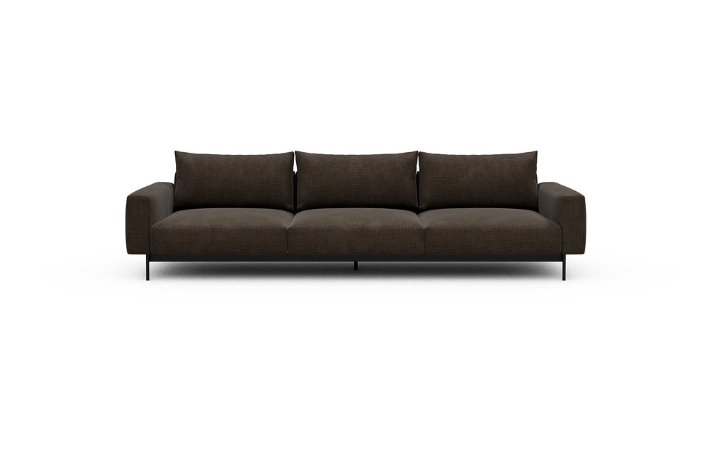 Arthon Modular Sofa - C3 - 305 x 100 cm - 3 Seater - 411 Esina Cedar Brown