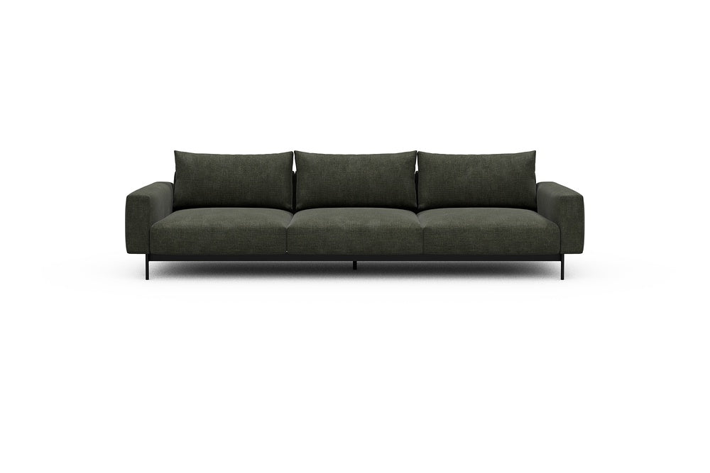 Arthon Modular Sofa - C3 - 305 x 100 cm - 3 Seater - 413 Esina Olive Green