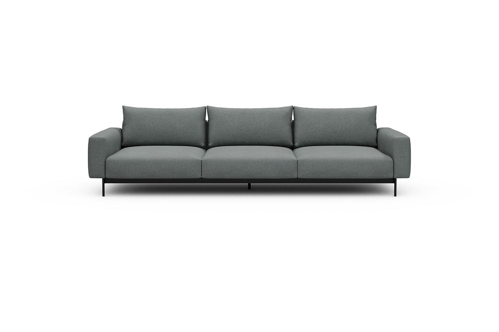 Arthon Modular Sofa - C3 - 305 x 100 cm - 3 Seater - 485 Denari Soft Grey