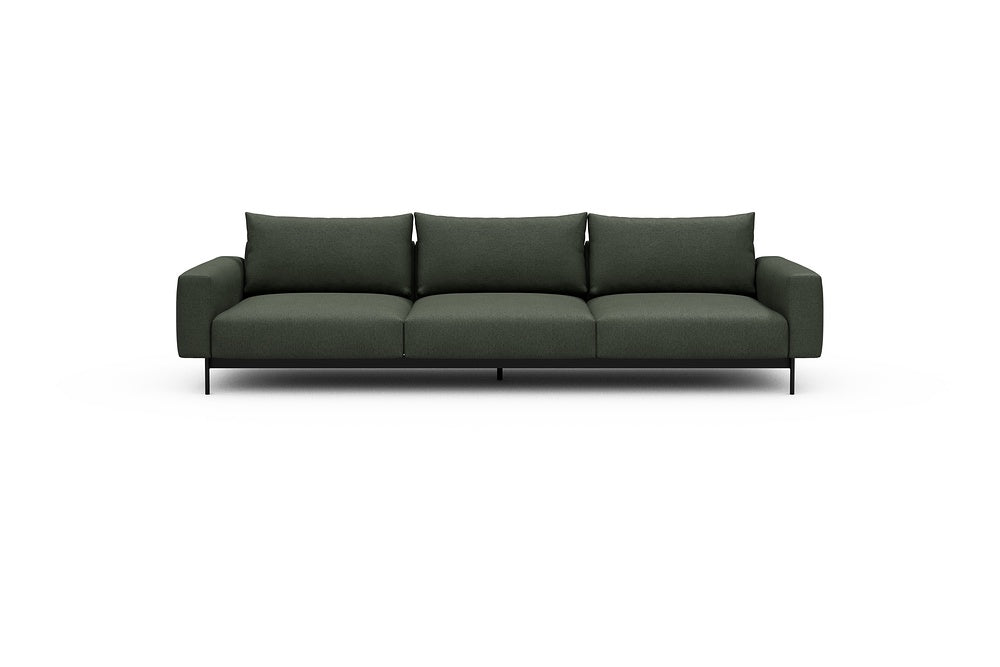 Arthon Modular Sofa - C3 - 305 x 100 cm - 3 Seater - 488 Denari Forest Green