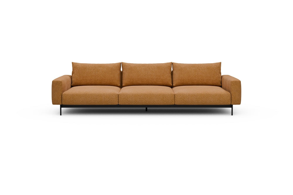 Arthon Modular Sofa - C3 - 305 x 100 cm - 3 Seater - 497 Casone Warm Yellow