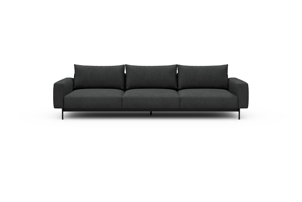 Arthon Modular Sofa - C3 - 305 x 100 cm - 3 Seater - 529 Bouclé Charcoal