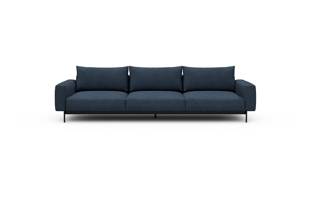 Arthon Modular Sofa - C3 - 305 x 100 cm - 3 Seater - 537 Bouclé Blue