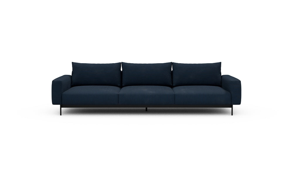 Arthon Modular Sofa - C3 - 305 x 100 cm - 3 Seater - 591 Corduroy Midnight-Blue